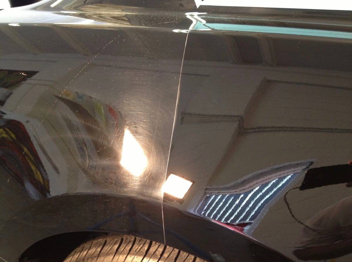 Paint correction 50/50 before after